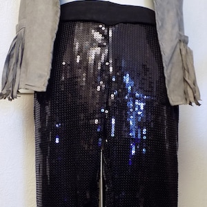 Disco leggings, black sequins, women's clothing, girls' clothing, women's gift, girls' gift, women's leggings, girls' leggings
