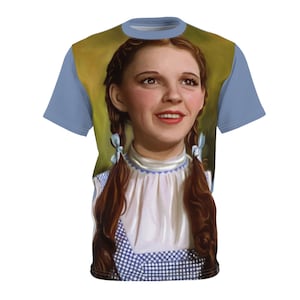 Wizard of Oz; Dorothy; print edition on Unisex AOP Cut & Sew Tee