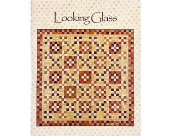 9-Patch Quilt Pattern Looking Glass RQC84 by Carrie Nelson for Miss Rosie’s Quilt Co.