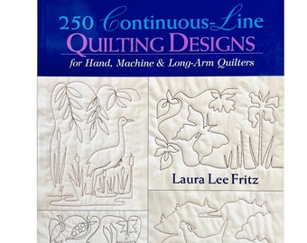 250 Continuous-Line Quilting Designs by Laura Lee Fritz, Paperback