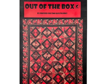 Out of the Box Quilt Pattern by Pressed For Time Quiltworks, Fat Quarter Friendly