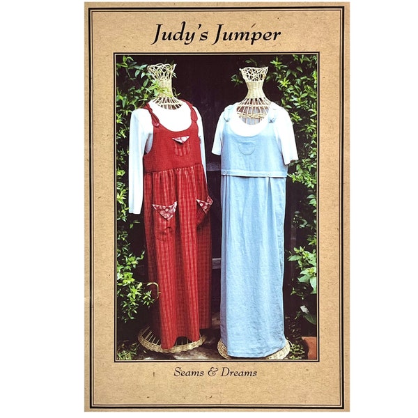 Judy's Jumper Pattern SND212 from Seams and Dreams, Makes TWO styles!
