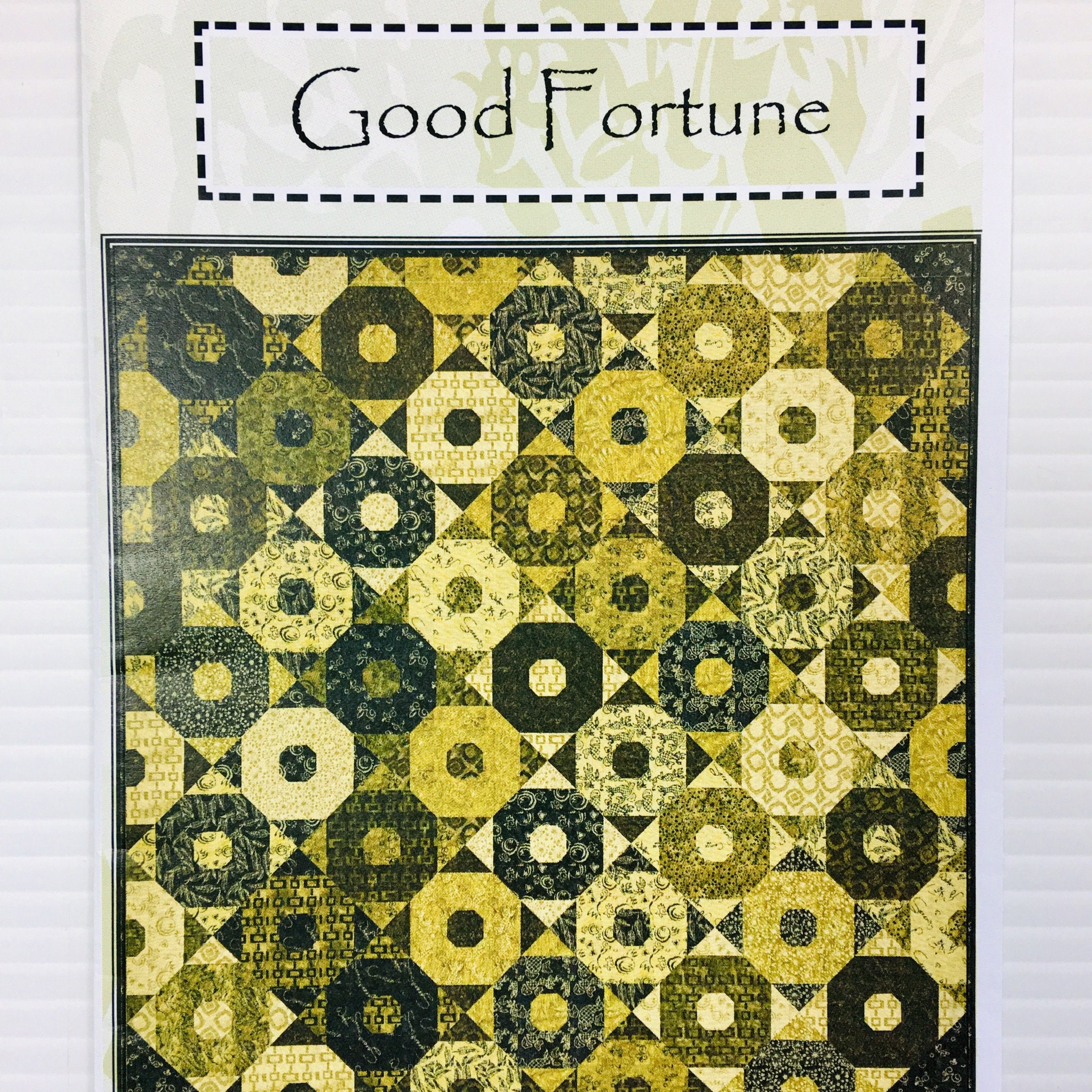 Good Fortune Quilt Pattern by A Quilters Dream P114 a Etsy