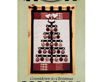 Countdown to Christmas Advent Quilt Pattern #522 by Nancy Odom Timid Thimble Creations, 1996