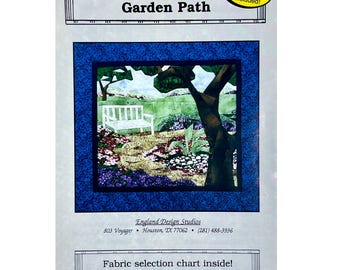 Garden Path Quilt Pattern by England Design Studio GP509, Foundation Piecing