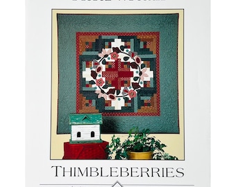 Thimbleberries Floral Wreath Quilt Pattern MG91124 from the Sew Big Quilts series by Lynette Jensen