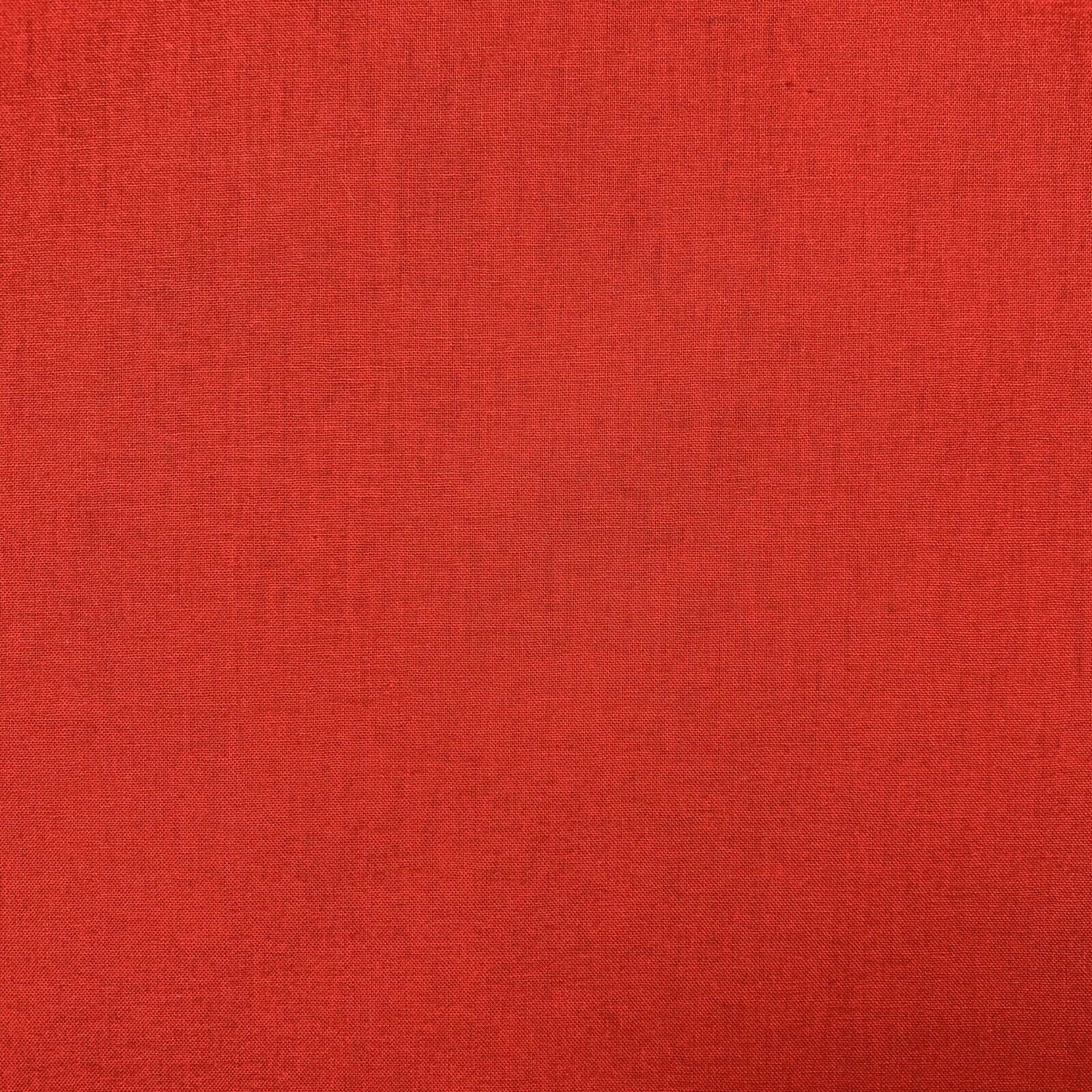 Solid Red Fabric 100 Cotton for Quilting and Sewing 42 Etsy