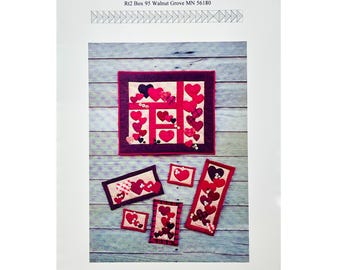 Hearts Quilt Pattern #3045 by Plum Creek Patchwork