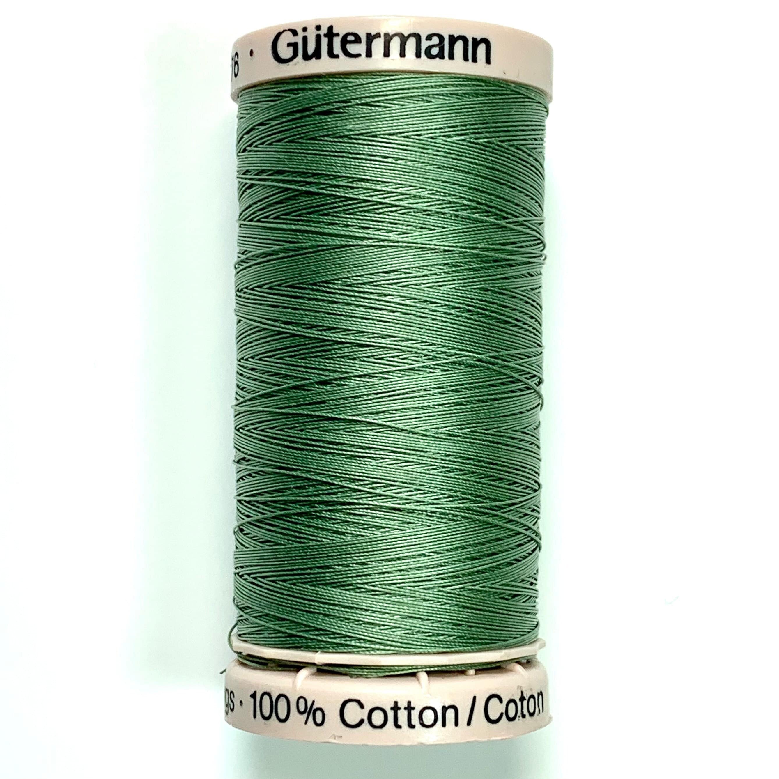 40wt Ecru Cotton Hand Quilting Thread, Gutermann #738219-829