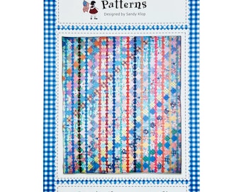 Prints Charming Quilt Pattern #106 by Sandy Klop for American Jane Patterns