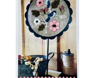 A Round the Year JUNE Wool Applique Pattern by Sew Cherished SCH177