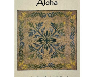 Aloha Hawaiian Quilt Pattern LBQ-0225 by Edyta Sitar for Laundry Basket Quilts
