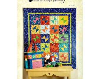 Butterfly Flip by Atkinson Designs ATK-127 Quilt Pattern, Tote and Diaper Bag Pattern