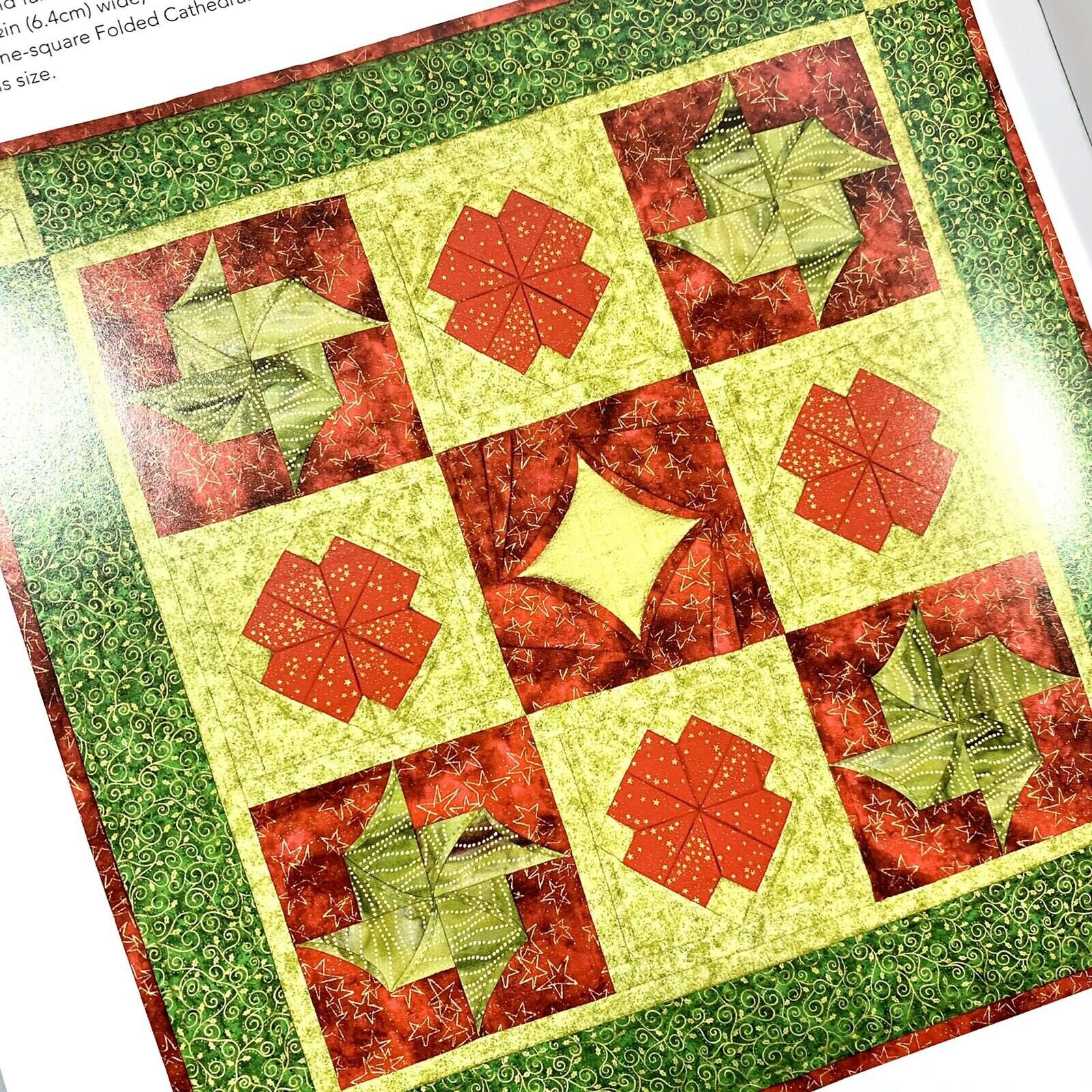 Cathedral Window Quilts by Lynne Edwards Folded Technique Etsy