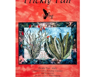 Cactus Quilt Pattern: Prickly Pair #105 by Julie Hocker for LadyHawk Designs