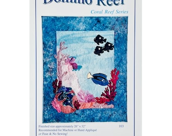 Domino Reef Quilt Pattern #103 from the Coral Reef Series by Lavender and Lace