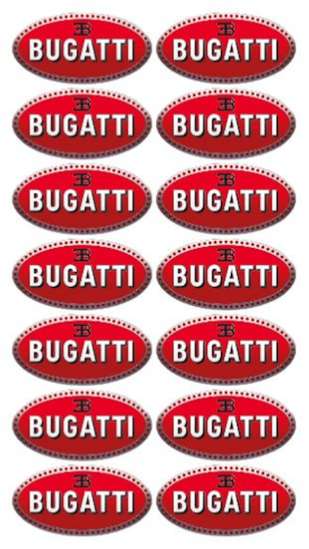 Bugatti Car Logo Edible Cake/ Cupcake Topper - Etsy