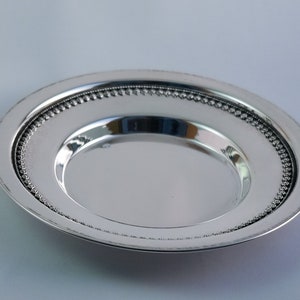 NEW Sterling Silver 925 Plate for Kiddush Cup/Goblet With Elegant Classic Design #P0005
