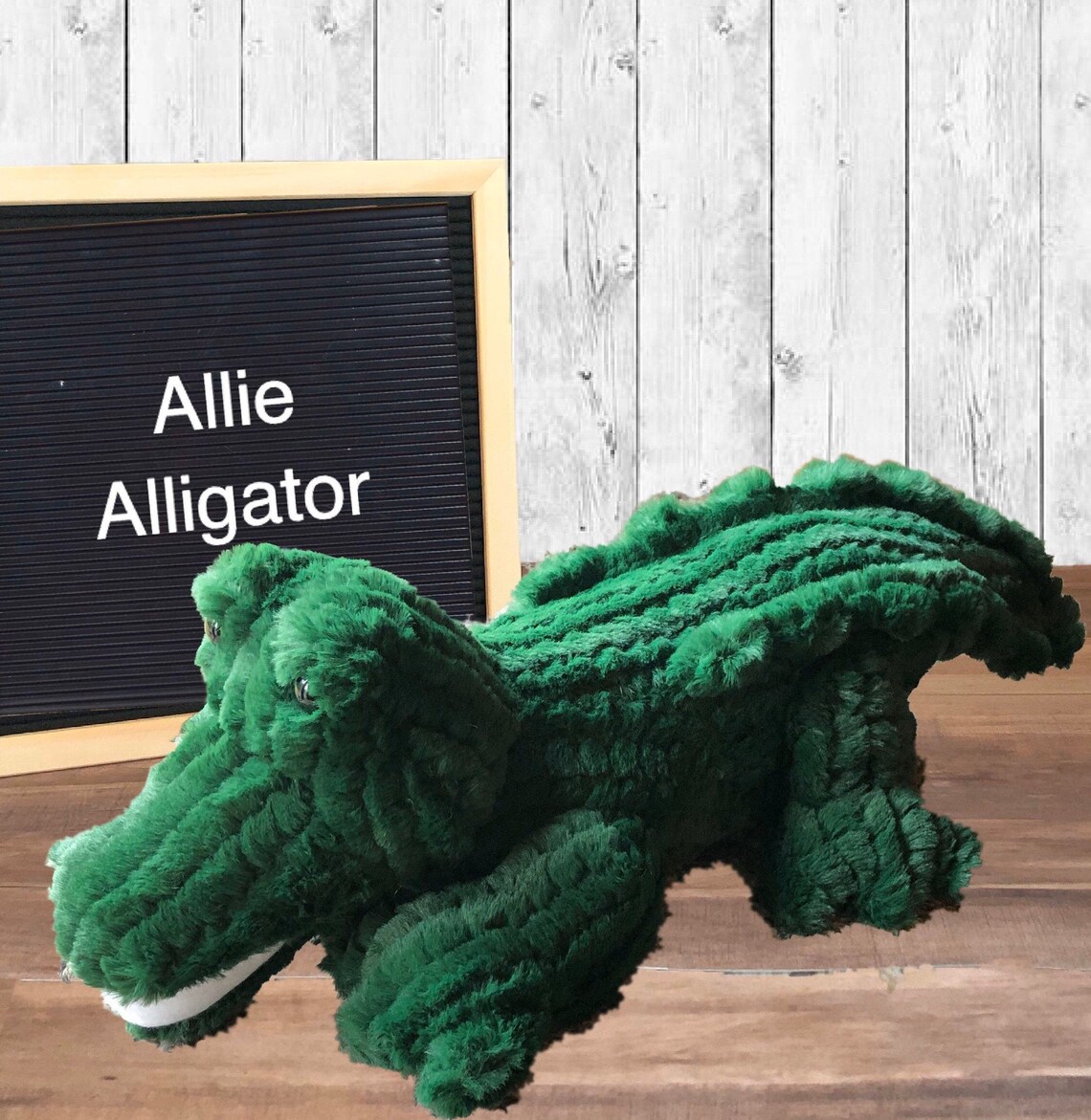 Allie Alligator Minky Pet Etsy