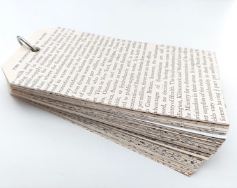 100+ Large Vintage Paper Tags, Junk Journal and Scrapbook Scraps Assortment