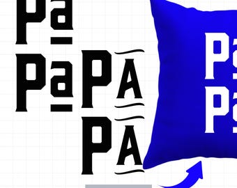 Dad 2 Versions SVG - Father's Day Saying Plotter File German – Gift Idea for Dad, Birthday, Shirt, Mug + DIY Projects