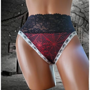 Metallic Spiderweb Thong Panties With Spider Trim Stripper G-string Women&#39;s Underwear Sexy Gift Halloween Costumes Witch Outfits Sexy Thong
