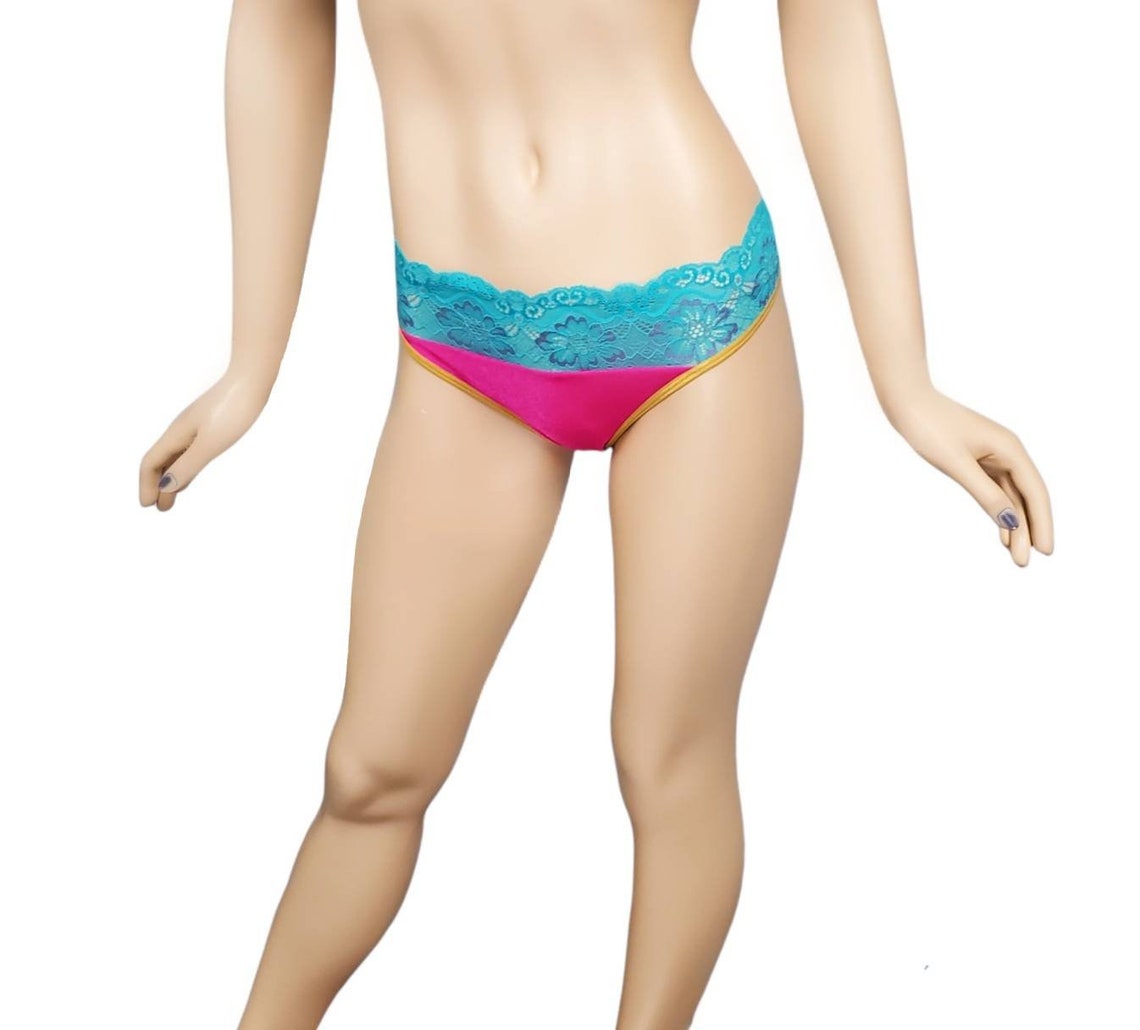 Princess Jasmine Inspired Panties Sheer Mesh Thong Pink Etsy