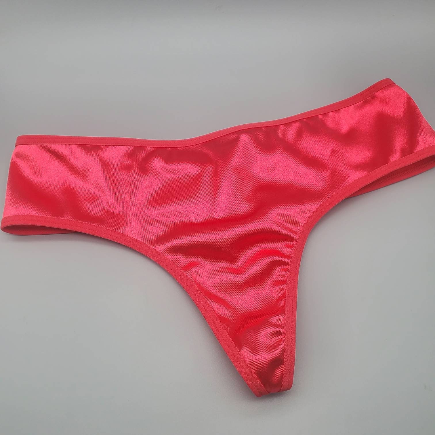 Red Satin Panties Satin Underwear Satin Lingerie Red Lingerie Etsy