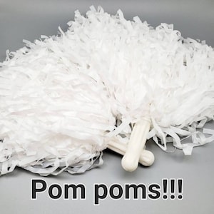 Pom Poms Football Accessories Football Poms Cheer Poms Football Pom Poms Costume Accessories Halloween Accessories Lingerie Accessories