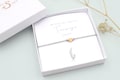 Bracelet with card and jewelry box, bridesmaid and maid of honor ask, wedding product logo