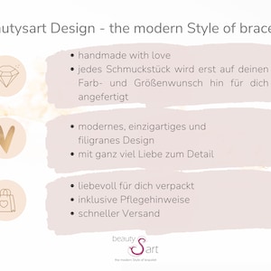 Handmade Armbänder von Beautysart Design