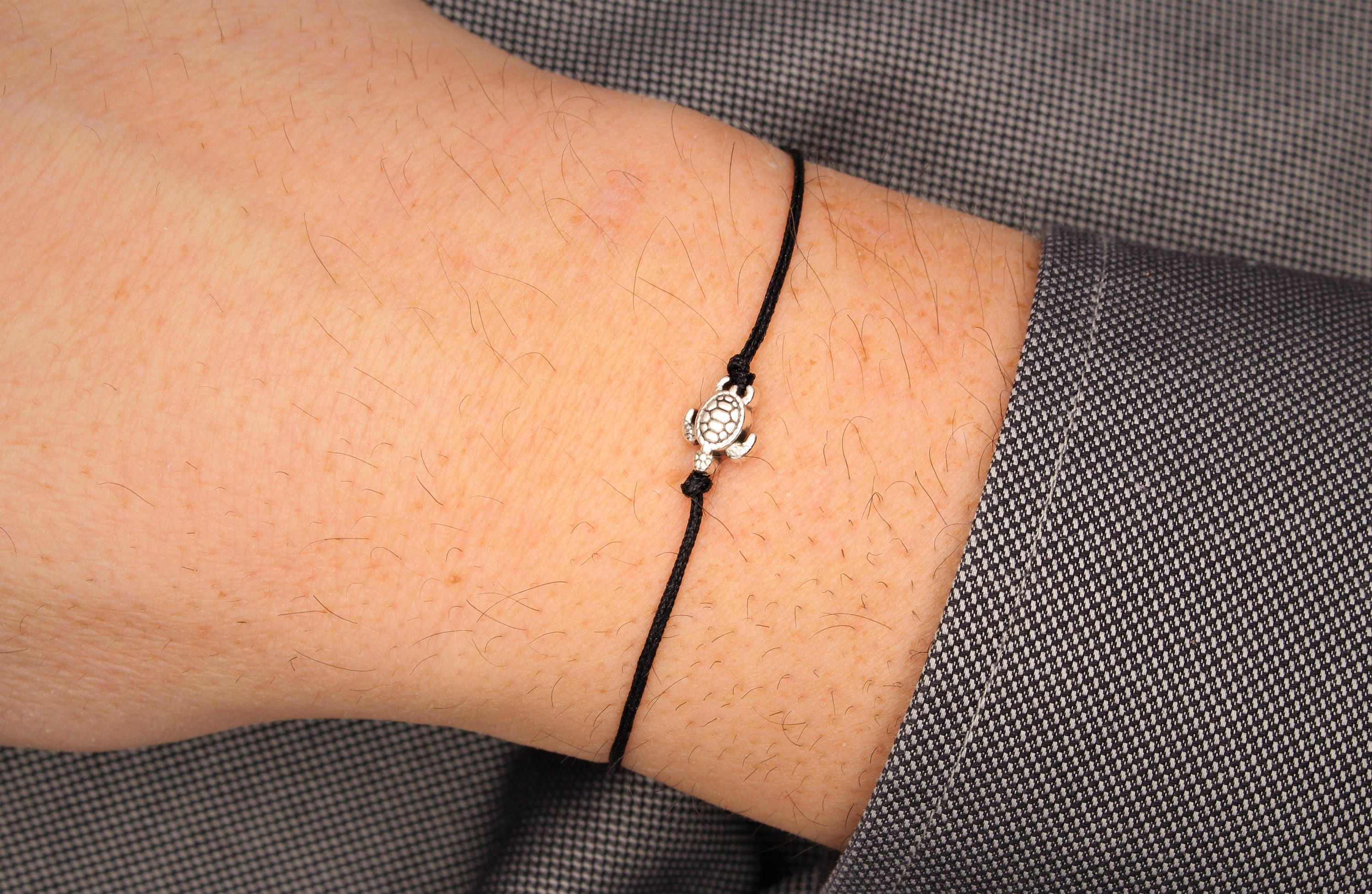 Turtle bracelet, unisex, macrame, color selection