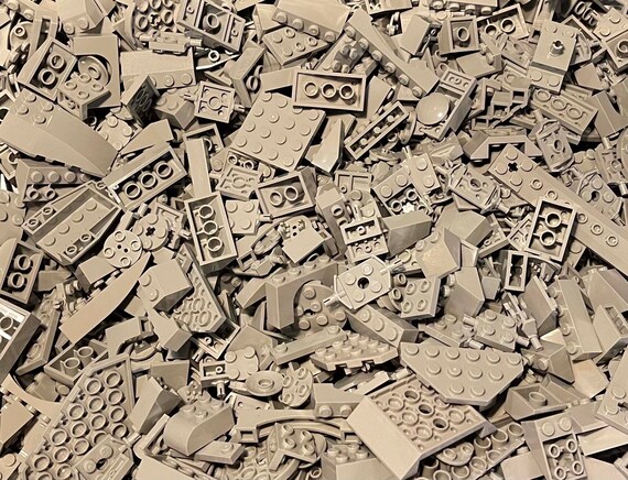 Bulk grey lego bricks hotsell