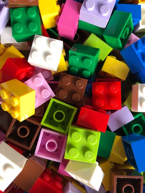 50 nuevos ladrillos Lego 2 x 2 suministros para proyectos de arte y educacion Etsy Espana