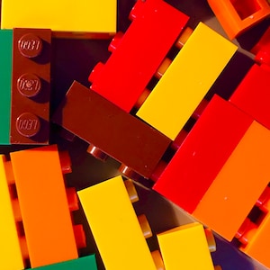 LEGO - 50 New 1 x 3 Bricks