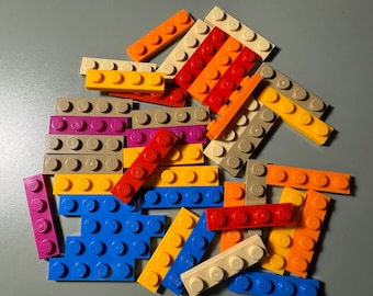 50 New 1 x 4 Lego® Plates - Supplies for Art and Education projects