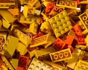 LEGO® - NEW -  Half Pound Yellow/Orange Mix