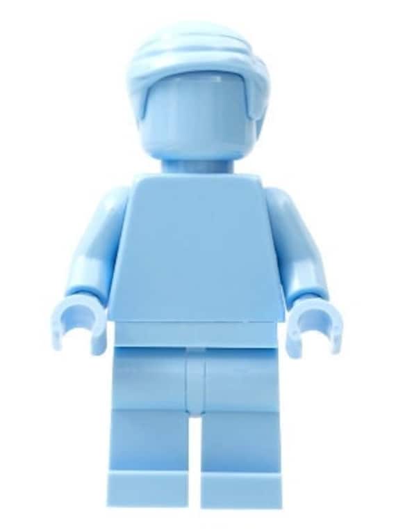 Bright Light Blue Monochrome LEGO® minifigure NEW