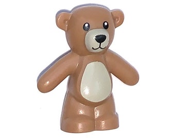 Blocs De Construction Ours Avec Bouquet – Puzzle 3D, Micro-briques – Cadeau Amoureux, Déco