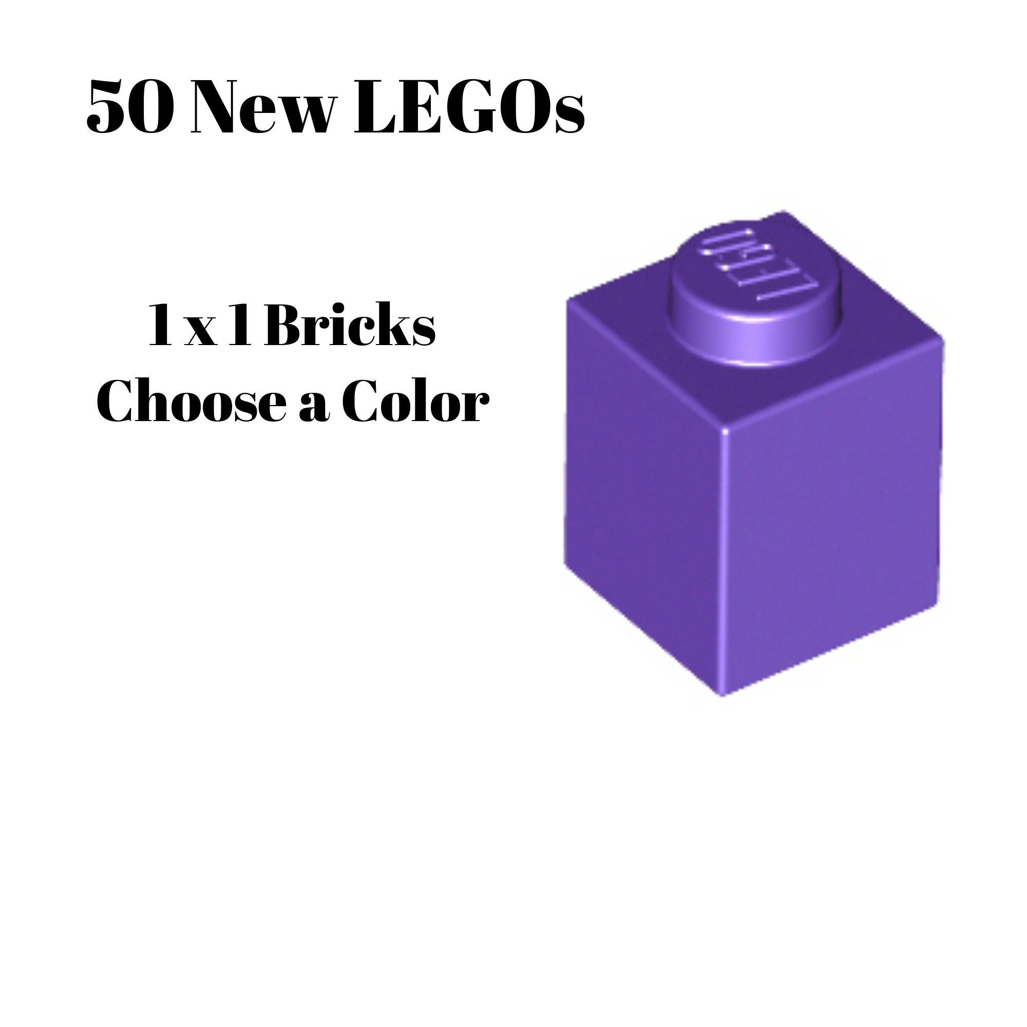 LEGO NEW BULK LOT OF 100 1x1 1 X  1 X 1 DARK DK GRAY BRICK BRICKS BLOCKS INTL