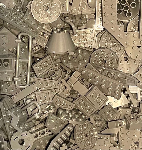 LEGO NEW Half Pound Dark Gray Bulk Mix Etsy