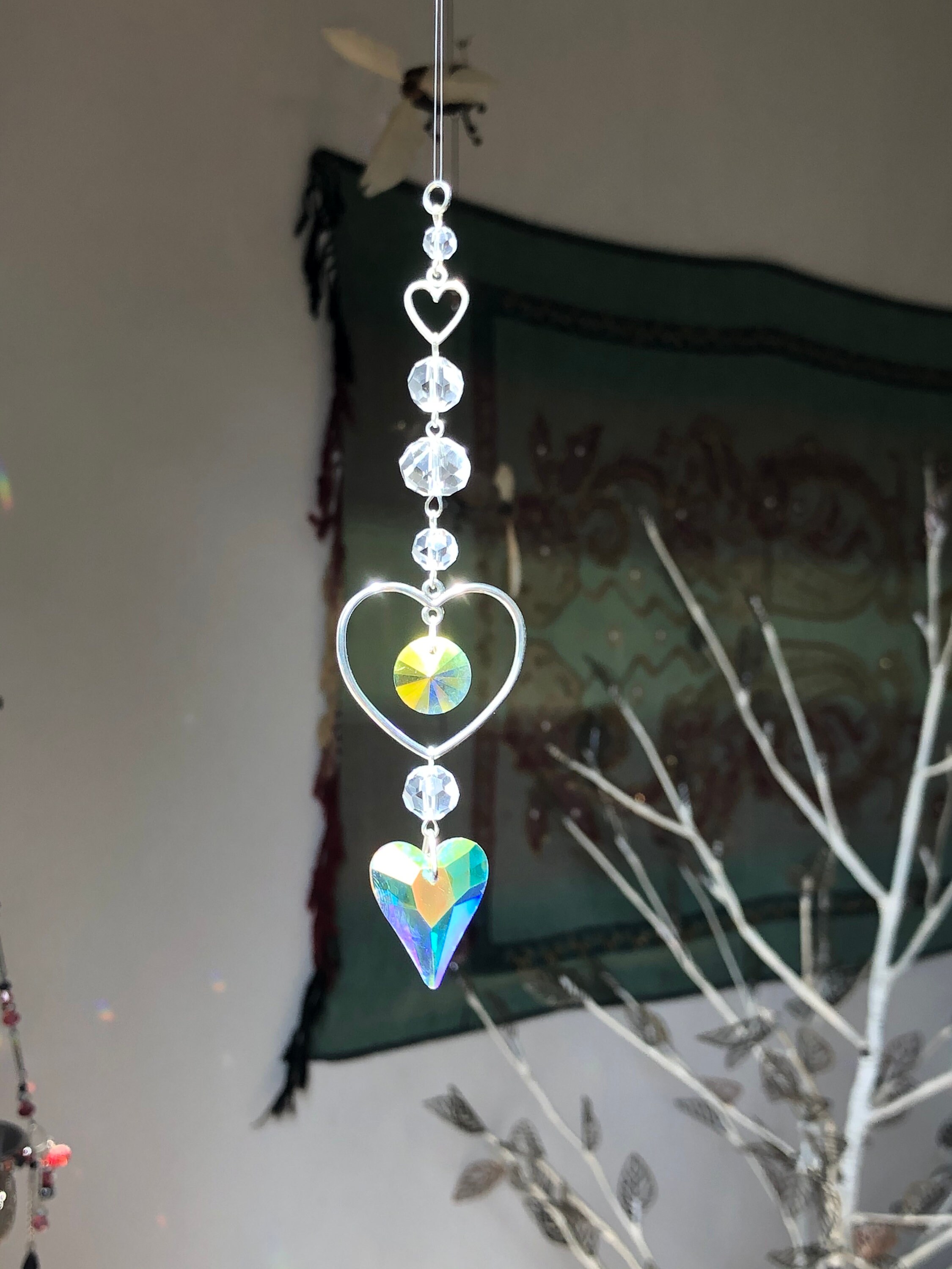 Heart Suncatcher Etsy