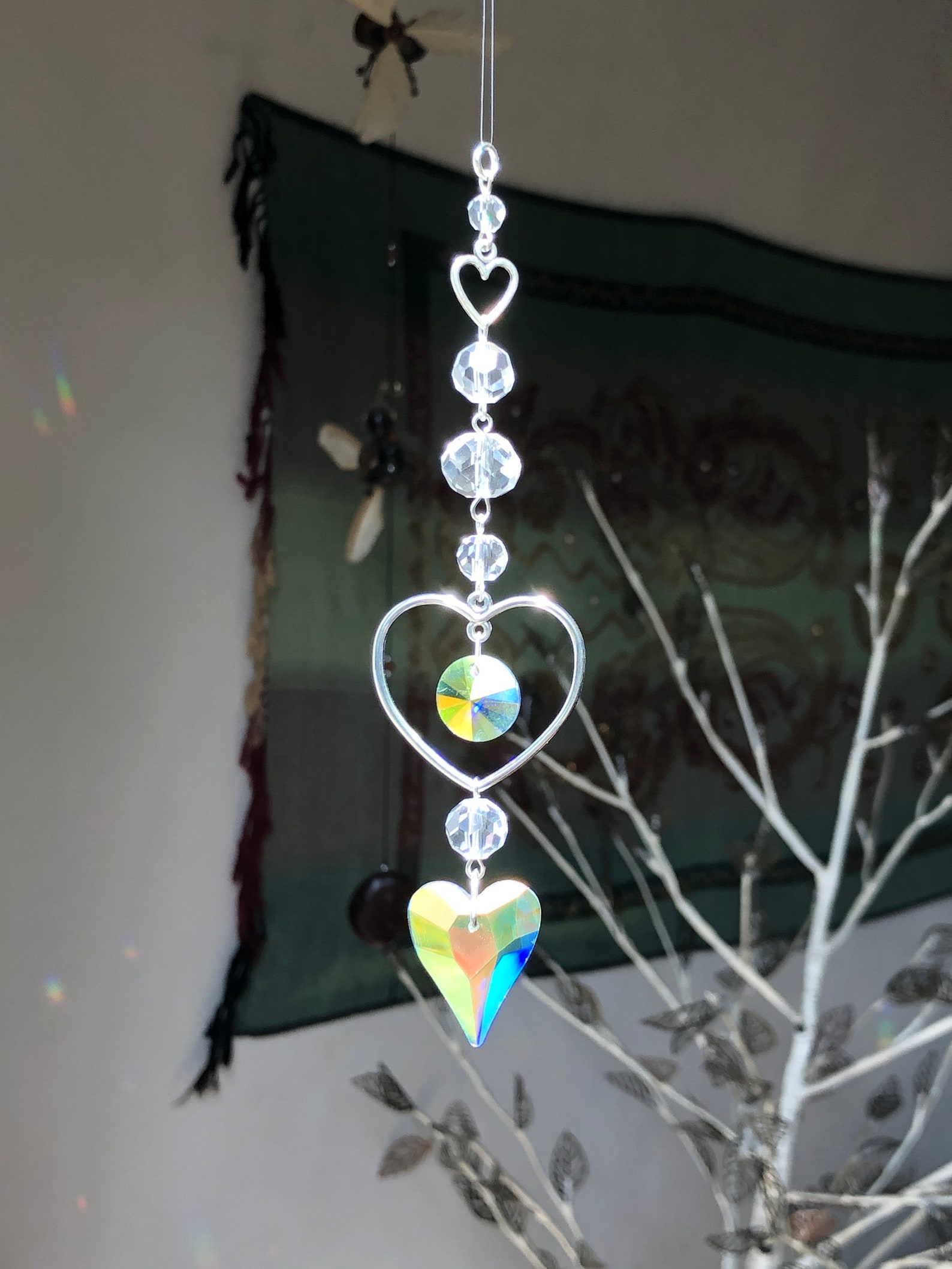 Heart Suncatcher Etsy