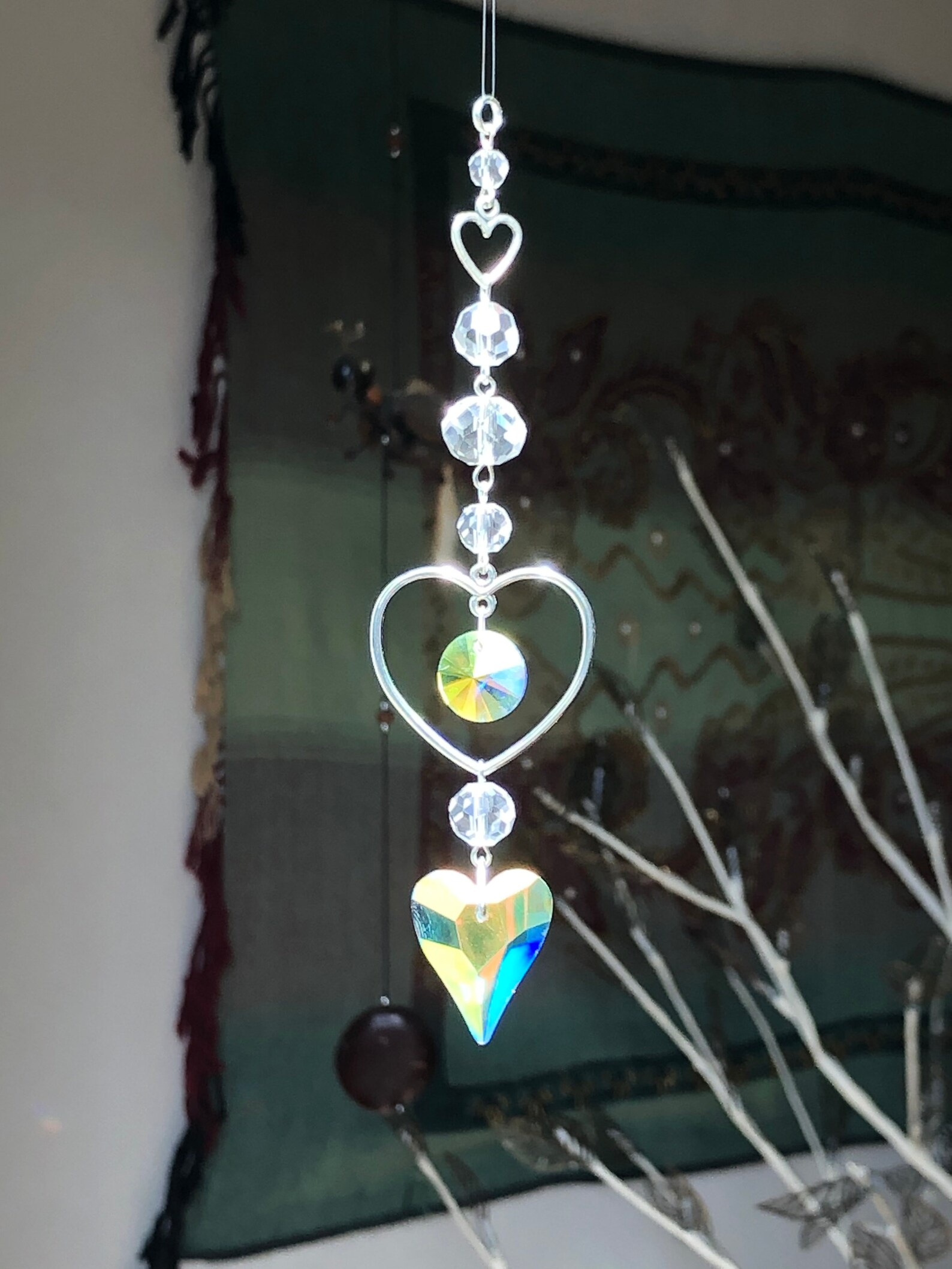 Heart Suncatcher Etsy