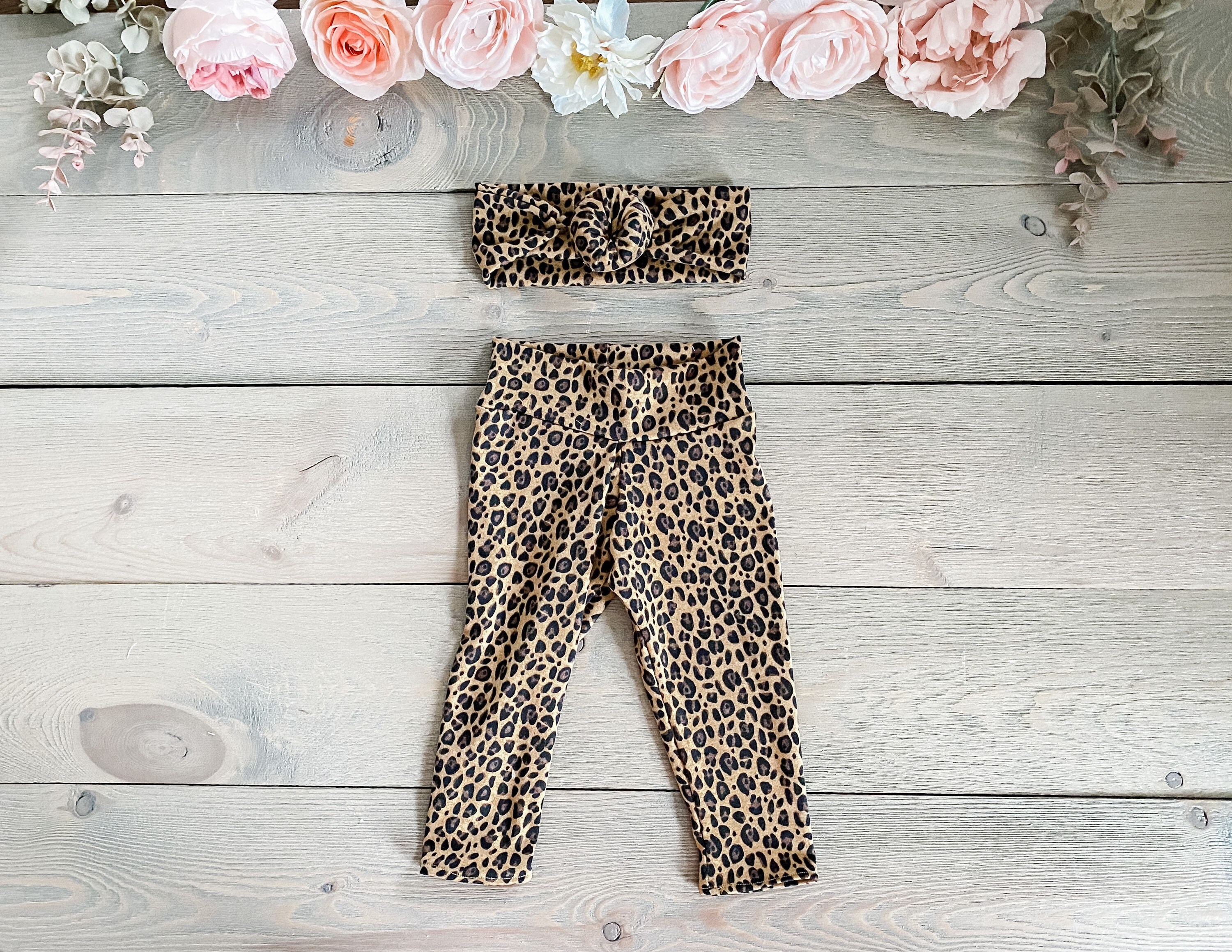 Animal print leggings baby girl leggings leopard print Etsy