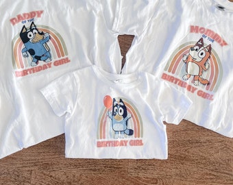 Bluey Daddy Top| dad shirt| dad