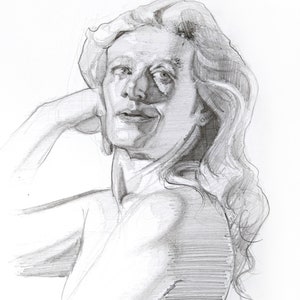 Akt Skizze KohleZeichnung Figur Minimalistische Kunst - Etsy.de