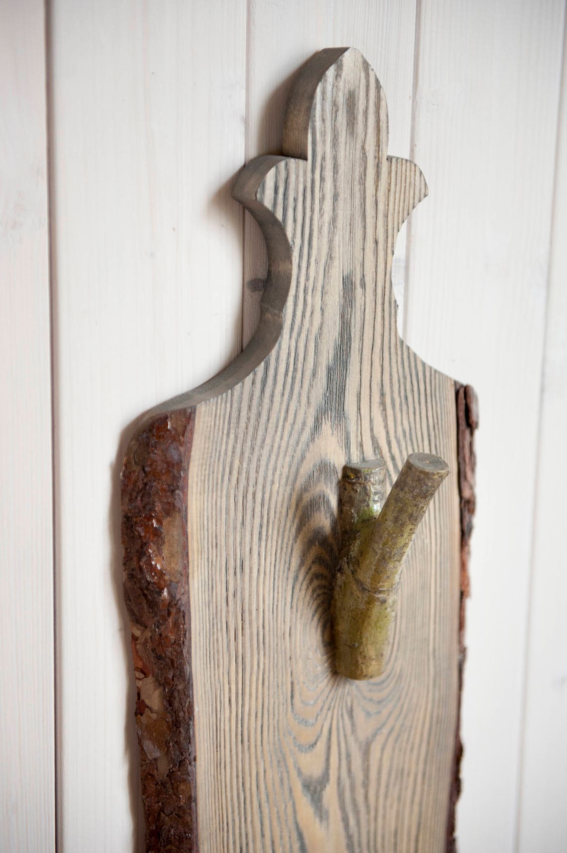 Hat Rack Trendy Wooden Rack Hallway Wall Decor Hat Hanger Etsy