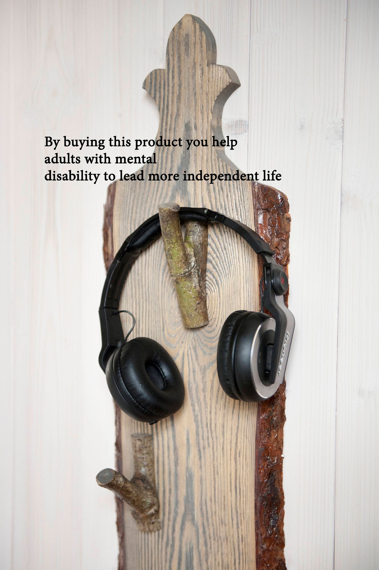 Hat Rack Trendy Wooden Rack Hallway Wall Decor Hat Hanger Etsy