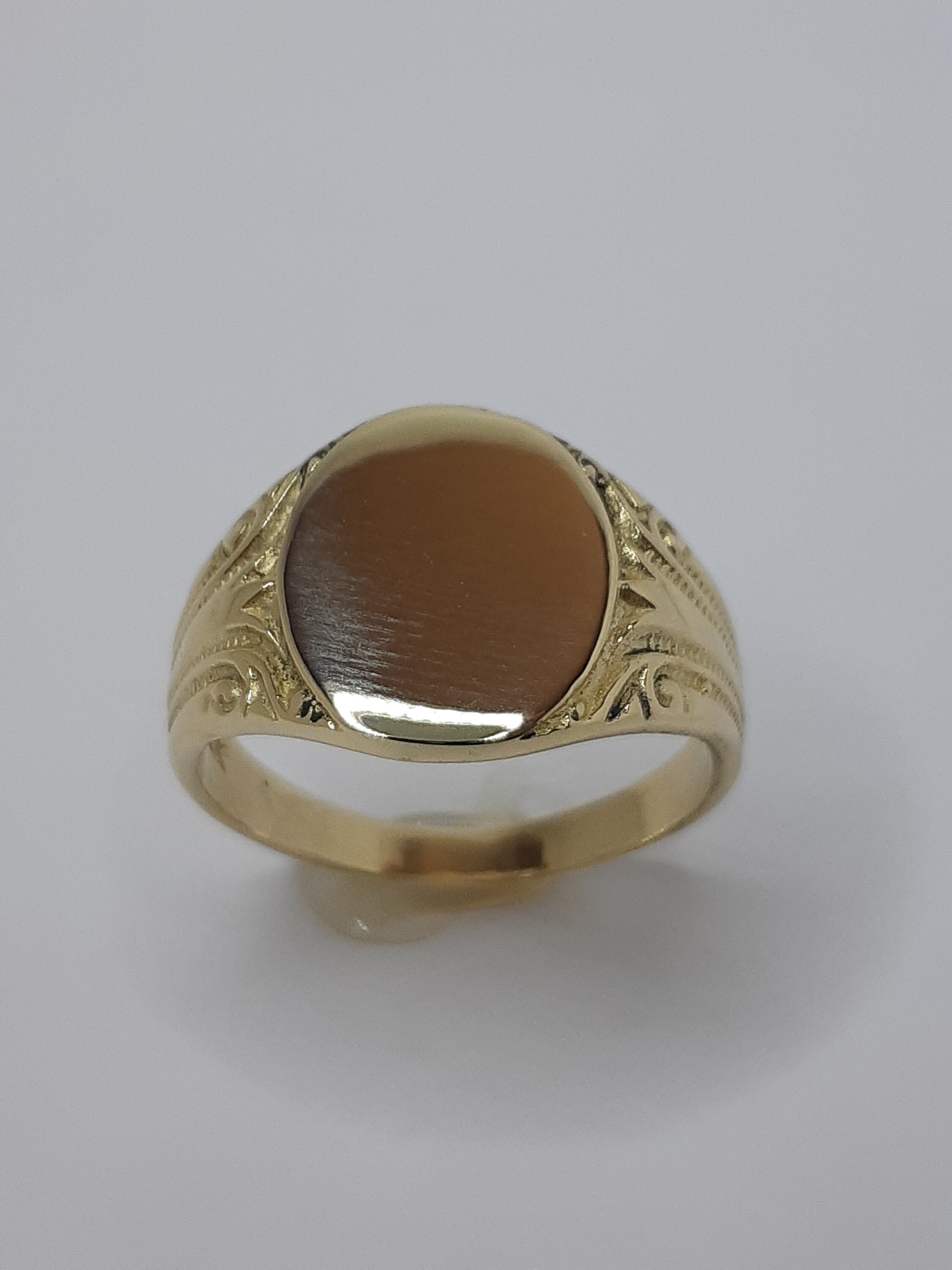 Signet Ring, Gold Signet Ring, Women Signet Ring, Men Signet
